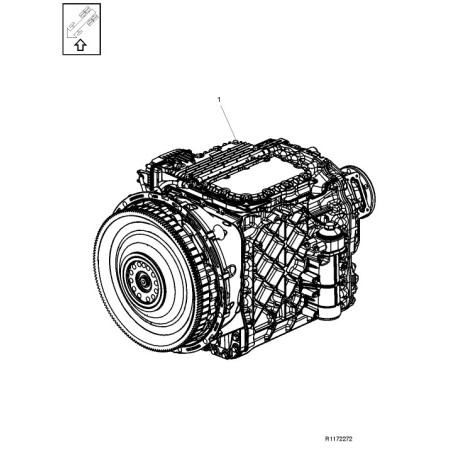 Complete Gearbox (ex Volvo FH, chassis B811413)