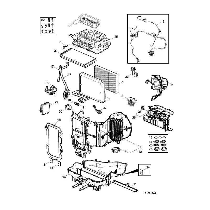 heat control valve - 84223447