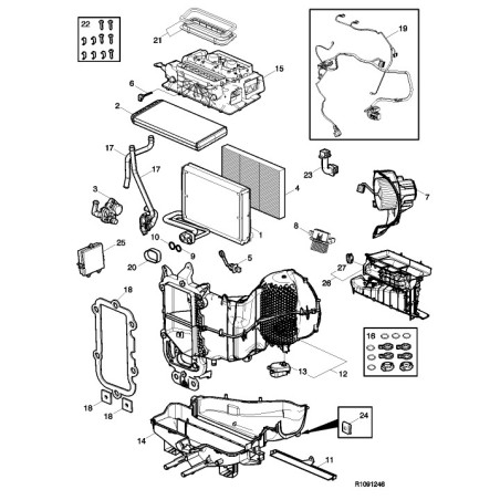 heat control valve - 84223447
