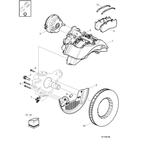 disc brake - 21487612