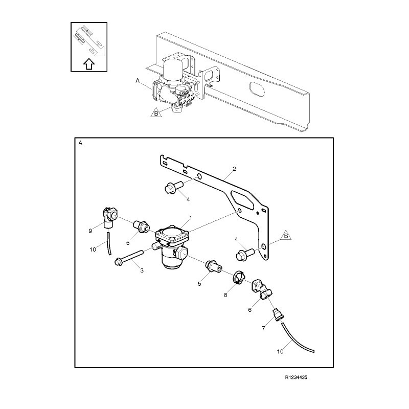 pressure limiting valve - 21339179