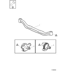 front axle member - Front axle (verify spec, catalog ref 22115151)