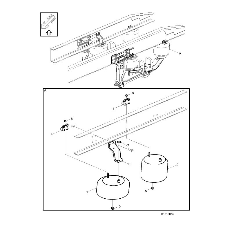 air spring - 22058737