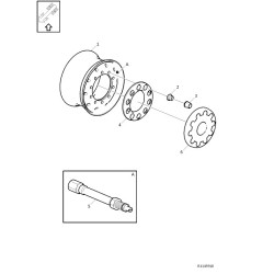 tyre inflation valve - 20561373